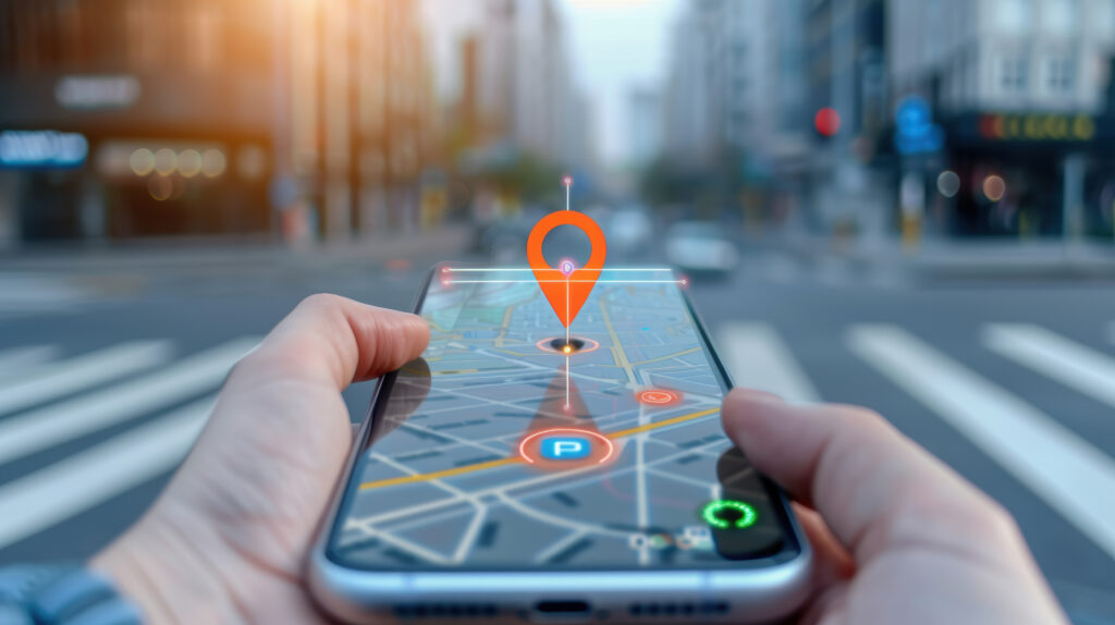 GPSを使った営業活動